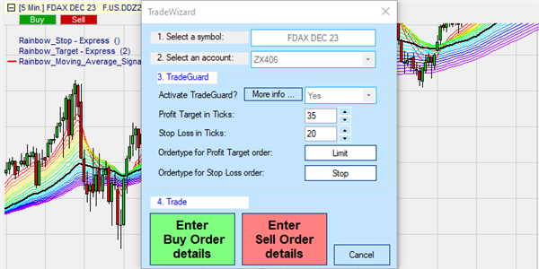 Le TradeWizard de NanoTrader.